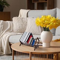 Книжные полки из бамбука для рабочего стола&nbsp;DJEW-WH0816-006