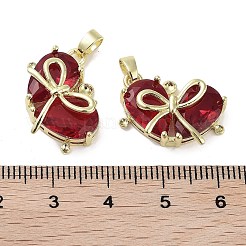 Подвески из настоящего латунированного стекла из золота 18 карат&nbsp;KK-R161-02G-04