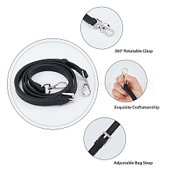 Кожаные длинные ремни для сумки через плечо FIND-WH0126-329A