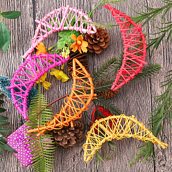 Ремесло из ротанга&nbsp;AJEW-CJ0001-14