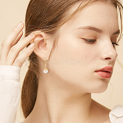 30 шт. 3 стильных крючка для сережек из латуни с покрытием KK-DC0002-04