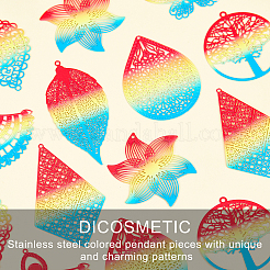 16 шт. 8 подвески из нержавеющей стали 430&nbsp;STAS-DC0005-15