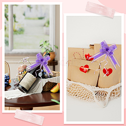 Пластиковые банты-бантики&nbsp;AJEW-WH20064-74H