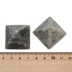 Натуральный лабрадорит оргонит пирамида дисплей украшения G-C186-07H