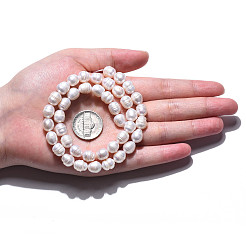 Нити из натурального культивированного пресноводного жемчуга PEAR-N012-08B