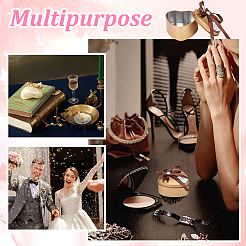 Железный ящик в форме сердца&nbsp;LS-CON-WH0094-43