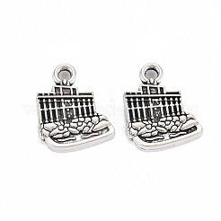 Подвески из сплава в тибетском стиле TIBEP-N011-016