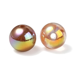 УФ-покрытие радужными переливающимися акриловыми бусинами&nbsp;OACR-F004-04C