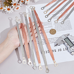 Плоский автомобильный ремень заземления с медной оплеткой и наконечниками&nbsp;KK-BC0015-32A