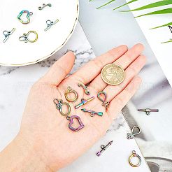 Застежки-тоглы из нержавеющей стали 304 с вакуумным покрытием pvd&nbsp;STAS-FH0001-17MC