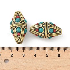 Индонезийские бусины ручной работы KK-H075-05AG