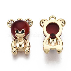 Латунные микро проложить кубического циркония подвески KK-N231-148-NF