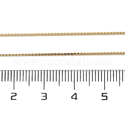 Ионное покрытие (ip) 304 нержавеющая сталь серпантин цепочка ожерелье для мужчин и женщин NJEW-G076-01A-G