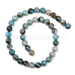 Природные хризоколлу бисер нитей&nbsp;G-K405-B01-12mm