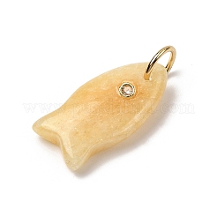 Натуральный топаз нефрита подвески&nbsp;G-A297-01G-06