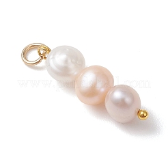 Подвески из натурального культивированного пресноводного жемчуга с полировкой с двух сторон.&nbsp;PALLOY-JF04968