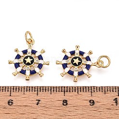 Латунные микро проложить кубического циркония подвески&nbsp;KK-N277-03G