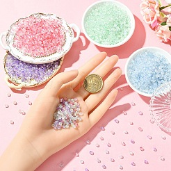 70 г прозрачных стеклянных бусин&nbsp;EGLA-YW0005-30A