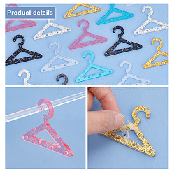 30 шт. 6-цветные акриловые аксессуары для демонстрации сережек EDIS-PH0001-74