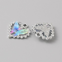 Платинового сплава горный хрусталь подвески&nbsp;FIND-TAC0008-69P-08