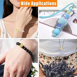 8 шт. 8 стиля латунные микропаве кубические циркониевые европейские бусины&nbsp;KK-CJ0004-04