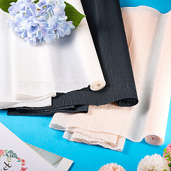 3 рулон гофрированной бумаги ручной работы 3 цветов&nbsp;DIY-TA0011-55