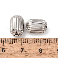 Текстурированные бусины из нержавеющей стали 304 STAS-I358-11P-06