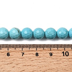 Бусины из натурального магнезита G-P598-E-8mm-05