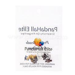 Разноцветные овальные латунные магические магнитные застежки с петлями для изготовления ювелирных изделий KK-PH0012-15-NF