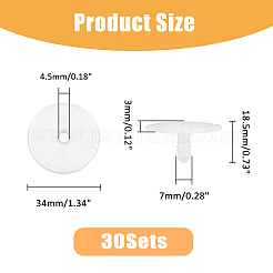 Пластиковые кукольные суставы DOLL-DC0001-01C