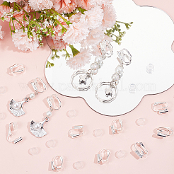 24 шт. латунные клипсы-конвертеры фурнитура KK-SP0001-16S