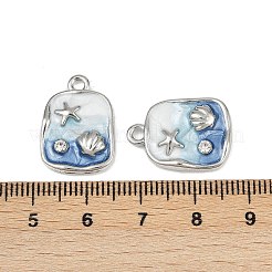 Подвески из сплава и страза PALLOY-P311-02P