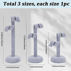 1 комплект из 3-х деревянных подставок для ювелирных изделий в форме деревьев&nbsp;EDIS-SC0001-11B