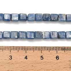 Натуральный кианитовые бисер пряди&nbsp;G-H335-L01-6mm