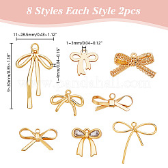 16шт 8 стиля латунные подвески&nbsp;KK-AR0004-62