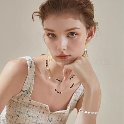 200 шт. 2-х цветные стеклянные бусины металлического цвета SEED-CN0001-15