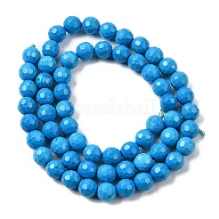 Бусины из натурального магнезита G-P598-E-6mm-02