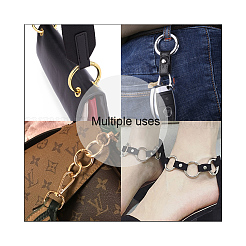 Сплавочная цинковая фурнитура для ключевой застежки PALLOY-PH0012-68