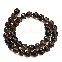 Природный дымчатый кварц нитей бисера&nbsp;G-C280-B09-10mm