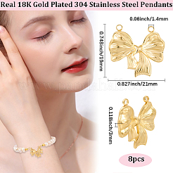 8 шт. подвески из нержавеющей стали 304 STAS-BBC0007-90