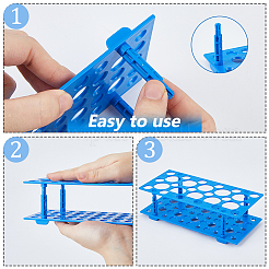 Пластиковые держатели для центрифужных пробирок&nbsp;AJEW-WH0270-790A