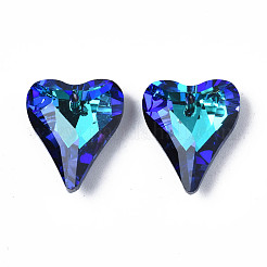 96шт гальванические стеклянные подвески k9 EGLA-N006-029