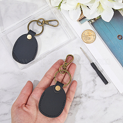 Брелки из искусственной кожи&nbsp;AJEW-CL0001-55B