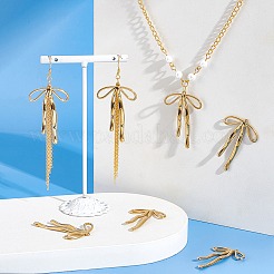 10 шт. ионное покрытие (IP) подвески из нержавеющей стали 304&nbsp;STAS-UN0061-06