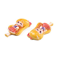 Непрозрачные кабошоны из смолы&nbsp;CRES-N018-050