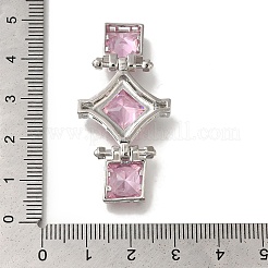 Реечное покрытие латунь микро паве кубический цирконий застежка KK-H485-37P