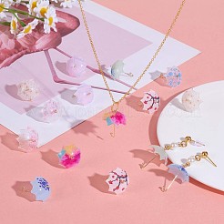 16 шт. акриловые подвески-зонтики&nbsp;JX313A