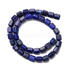 Окрашенные природные лазурит бисер пряди G-R015-A05