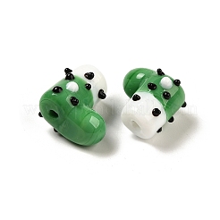 Нити бугорчатых бусин ручной работы в технике лэмпворк LAMP-U001-01H-1