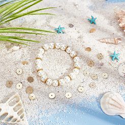 300 шт. Латунные дистанционные бусины KK-FH0003-45